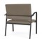 Lesro Newport Bariatric Chair Metal Frame, Charcoal, MD Farro Upholstery NP1401 - alternate 2